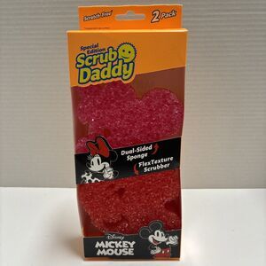 Mickey & Minnie Scrub Daddy Disney Dual Sided Cleaning Sponge Special Ed